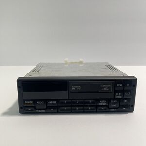 Original‎ Ford Stereo AM/FM Cassette Player F2DF-18k817-BB 10-3-91 UNTESTED Read